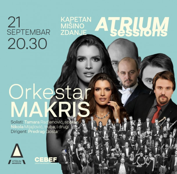 Atrium sessions @ Kapetan Mišino zdanje, Belgrade