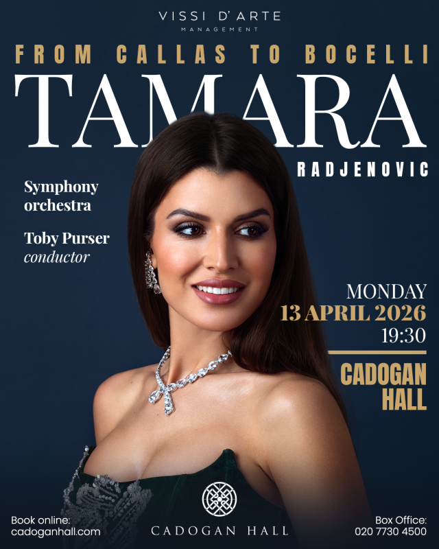 Cadogan Hall - London - Gala concert  with the  symphony orchestra